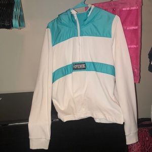 Victoria’s Secret quarter zip with hood